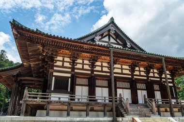 Koya 'daki Kongobu-ji tapınağı, Ito Bölgesi, Wakayama, Japonya. Yüksek kalite fotoğraf