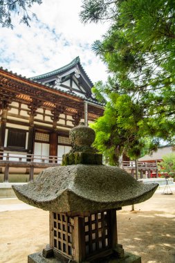 Koya 'daki Kongobu-ji tapınağı, Ito Bölgesi, Wakayama, Japonya. Yüksek kalite fotoğraf