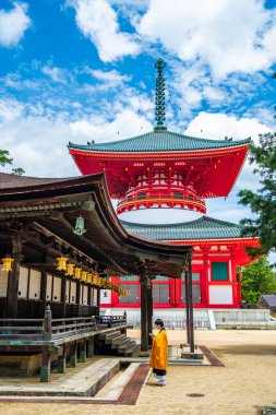 Kongobu-ji temple in Koya, Ito District, Wakayama, Japan. High quality photo clipart