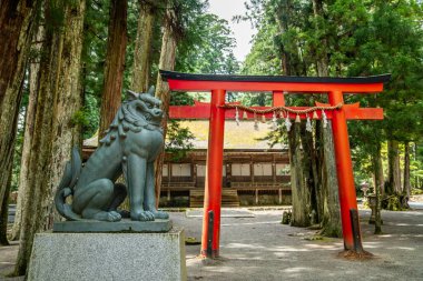 Koya 'daki Kongobu-ji tapınağı, Ito Bölgesi, Wakayama, Japonya. Yüksek kalite fotoğraf