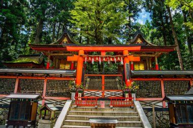 Koya 'daki Kongobu-ji tapınağı, Ito Bölgesi, Wakayama, Japonya. Yüksek kalite fotoğraf