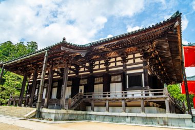 Koya 'daki Kongobu-ji tapınağı, Ito Bölgesi, Wakayama, Japonya. Yüksek kalite fotoğraf
