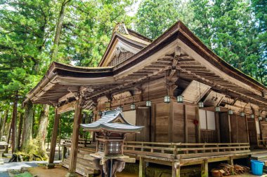 Koya 'daki Kongobu-ji tapınağı, Ito Bölgesi, Wakayama, Japonya. Yüksek kalite fotoğraf