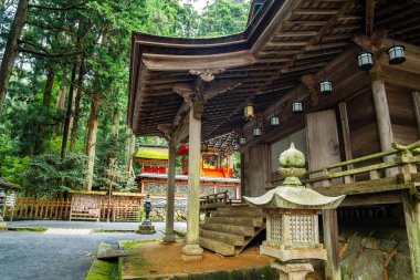 Koya 'daki Kongobu-ji tapınağı, Ito Bölgesi, Wakayama, Japonya. Yüksek kalite fotoğraf
