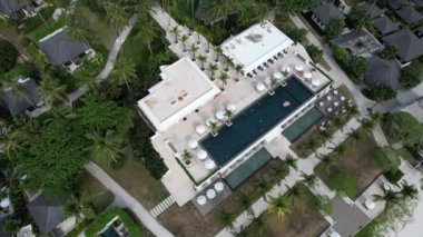 Phuket, Tayland 'da Koh Racha Yai' nin hava görüntüsü, Güney Doğu Asya