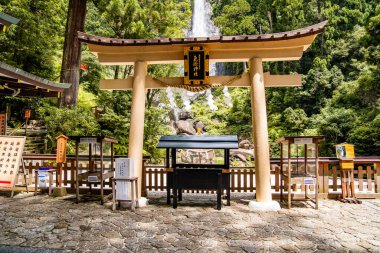 Nachi waterfall in Higashimuro District, Wakayama, Japan clipart