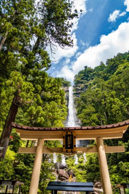 Nachi waterfall in Higashimuro District, Wakayama, Japan clipart