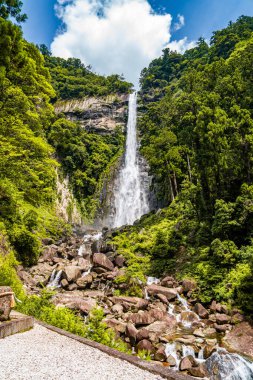 Higashimuro Bölgesi, Wakayama, Japonya 'da Nachi şelalesi
