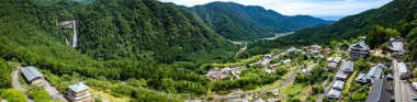 Higashimuro Bölgesi, Wakayama, Japonya 'da Nachi şelalesi