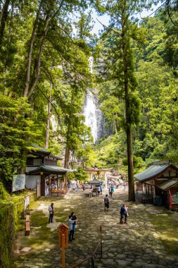 Nachi waterfall in Higashimuro District, Wakayama, Japan clipart