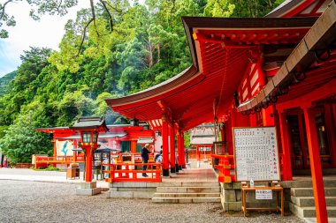 Kumano Nachi Taisha temple in Wakayama, Japan. High quality photo clipart