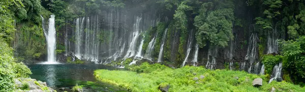 stock image Shiraito Falls, Shiraito no Taki, in Fujinomiya, Shizuoka, Japan. High quality photo