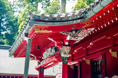 Kuzuryu Shrine Shingu in Hakone, Ashigarashimo, Kanagawa, Japan. High quality photo clipart