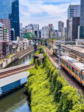 Ochanomizu Station in Chiyoda City, Tokyo, Japan. High quality photo clipart