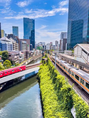 Ochanomizu Station in Chiyoda City, Tokyo, Japan. High quality photo clipart