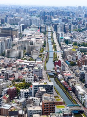 View of Tokyo SkyTree in Sumida City, Tokyo, Japan. High quality photo clipart