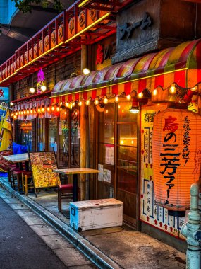Ginza 'daki sanat akvaryumu müzesi, Chuo City, Tokyo, Japonya. Yüksek kalite fotoğraf