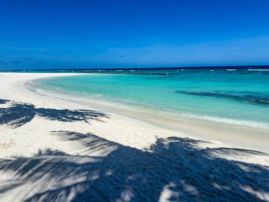 Maldivler, Asya 'daki Fulidhoo adasının manzarası