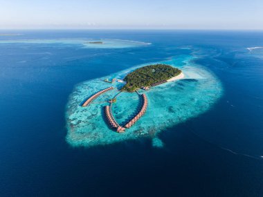 Gaafu Dhaalu Atoll Maguhdhuvaa Adası, Maldivler, Asya