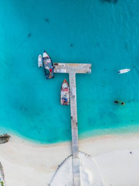 Maldivler, Asya 'daki Fulidhoo adasının manzarası
