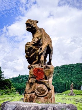 Inawashiro Herb Garden, Kawageta, Inawashiro, Yama Bölgesi, Fukushima, Japonya. Yüksek kalite fotoğraf