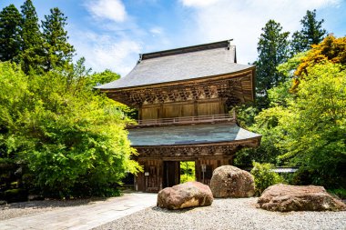 Otawara 'daki Unganji tapınağı, Tochigi, Japonya. Yüksek kalite fotoğraf
