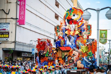 Hachinohe Sansha Taisai festivali, Ağustos 2024, Aomori, Japonya. Yüksek kalite fotoğraf