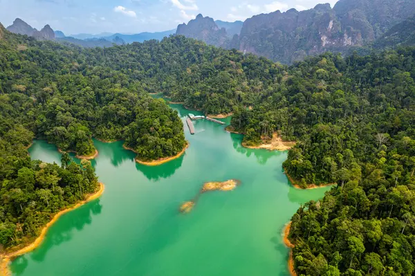 Khao Sok Ulusal Parkı, Cheow lan Gölü, Surat Thani, Tayland, Güney Doğu Asya