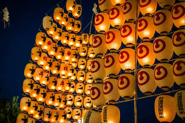 Akita kanto festivali, Ağustos 2024, Japonya. Yüksek kalite fotoğraf
