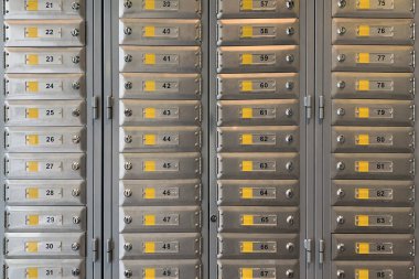 metal posta kutuları satır yakın