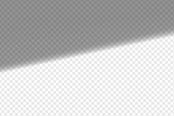 阴影叠加效果 适用于模拟 柔软的阴影布局 现实的几何阴影 矢量说明 — 图库矢量图片