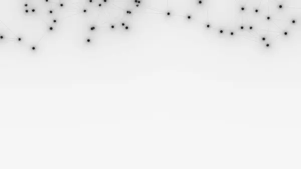 Γεωμετρικό Λευκό Φόντο Πλέγματος Πλέξους Περιστέρια Συνδεδεμένα Γραμμές Αφηρημένο Τεχνολογικό — Φωτογραφία Αρχείου