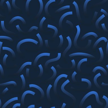 Beyaz arkaplanda izole edilmiş mavi eğimli çizgiler. Şeffaf Cesur Karalamalar. Tek renkli geometrik dikişsiz desen.