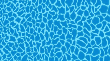 Şablon tasarımı, su dalgalanmalarını yukarıdan aşağıya doğru, dokulu detaylarla gösteriyor. Güneş ışığının yüzeylere yansıyan parıltılı etkisi, yüzme havuzlarını, okyanusları ve denizleri anımsatıyor..