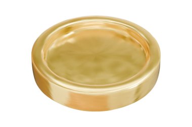 Gerçekçi altın paralar. Madeni paralar. Altın para ayarlandı. Kumar oyunları ve büyük ikramiye illüstrasyonları için başvurulabilir. Vektör illüstrasyonu.