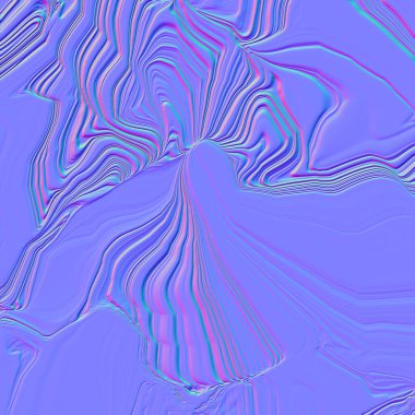 Abstract liquid lines, Normal map texture,for bump map texture 3d shaders and materials-3D illustration