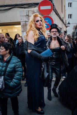 22.02.2023 - Sitges, Barcelona, Spain Carnival (Carnaval) 2023. 