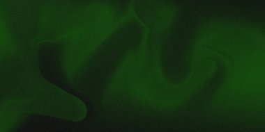 Esrarengiz ve dünya dışı yeşil duman, karanlık bir arkaplana karşı tasarlanmış.