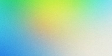 Yeşil, sarı ve mavi renklerin karışımı ile tahıllı desenli soyut arkaplan