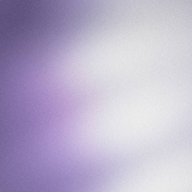 Mor ve beyaz arkaplan desenli, kumlu bir yüzeye sahip.