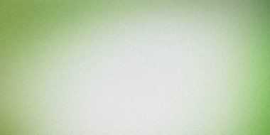 Grafik tasarım projeleri için mükemmel, kumlu desen ile beyaza karışan yeşil eğimli arkaplan