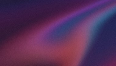 Mor gradyan soyut arkaplan ve desenli tahıl etkisi