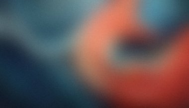 Bulanık, bulanık bir yapısı olan arka plan, kırmızıdan maviye doğru pürüzsüz bir kaymayı gösteriyor.