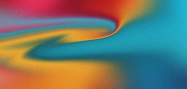 Renkli soyut arkaplan, bulanık dokuya sahip, kıvrımlı renk değişimine sahip.