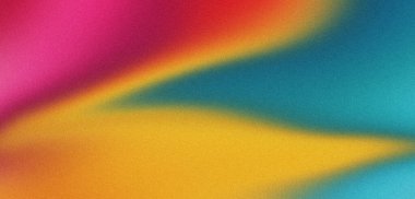 Kırmızı, sarı ve mavi renklerin soyut karışımı ile bulanık arkaplan