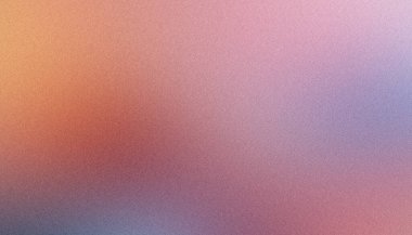 Çok renkli soyut bir zemin, kumlu bir desen ve turuncu, pembe ve mavi renklerin karışımı.