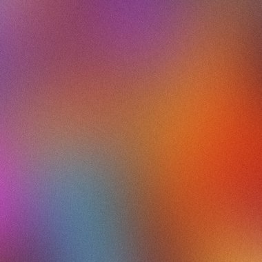 Belirgin bir dokuya ve canlı renklerin gradyanına sahip soyut bir arkaplan görsel ve modern bir tasarım oluşturur.