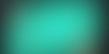 Pürüzsüz turkuaz yeşil eğimli soyut arkaplan ve biraz da kumlu doku.