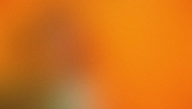 Turuncu ve kahverengi gradyan arkaplanı ince taneli örtülü.