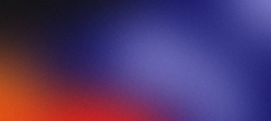 Turuncu, kırmızı ve mavi renklerin karışımından oluşan canlı soyut gradyan arkaplan